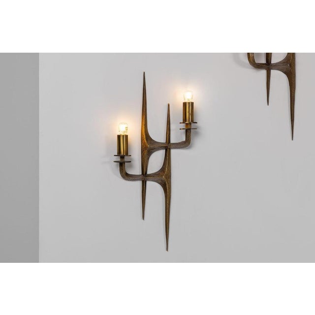 1970s Sconces by Angelo Brotto for Esperia, Italy, 1970s, Set of 2 For Sale - Image 5 of 17