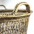 Tall Rustic Rattan Hamper Bin Basket For Sale - Image 10 of 13