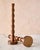 Brown "Franc" Hand Turned Walnut Candle Holders by Lostine, Set of 2 For Sale - Image 8 of 11