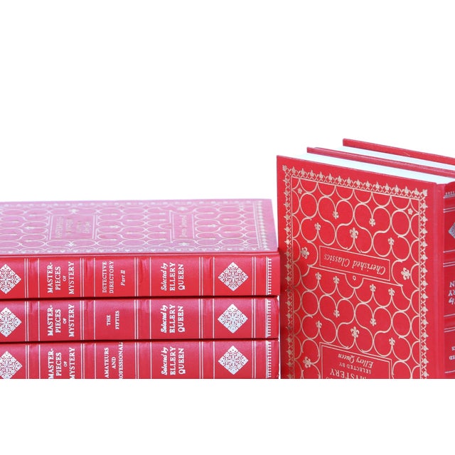 Mid 20th Century Collection Gilt Leather Bound Books / Twenty Volumes For Sale - Image 5 of 13