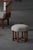This elegant pair of stools is a refined example of Danish Modern design, crafted by a skilled Danish cabinetmaker in the...