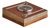Gucci Wood + Chrome Clock, 1970s For Sale
