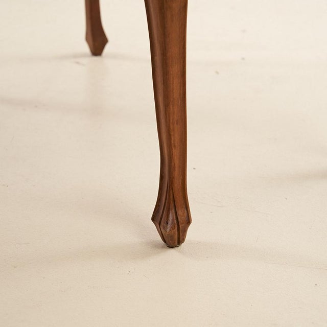 Carved Wooden Coffee Table For Sale - Image 6 of 7