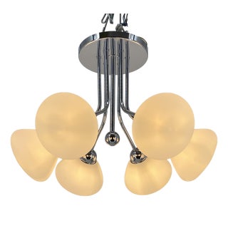 Vintage Chandelier from Hillebrand Leuchten, Germany, 1960s For Sale
