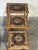 Brown Oak Ceramic Tile-Top Nesting Tables Set of 3 With Spindle Legs Traditional Vintage For Sale - Image 8 of 10
