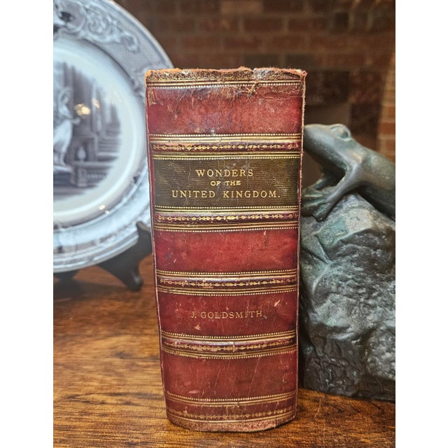 English 18th C Book, "The Natural and Artificial Wonders of the United Kingdom". For Sale - Image 3 of 17