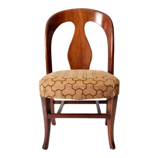 Antique Art Deco Train Chair For Sale