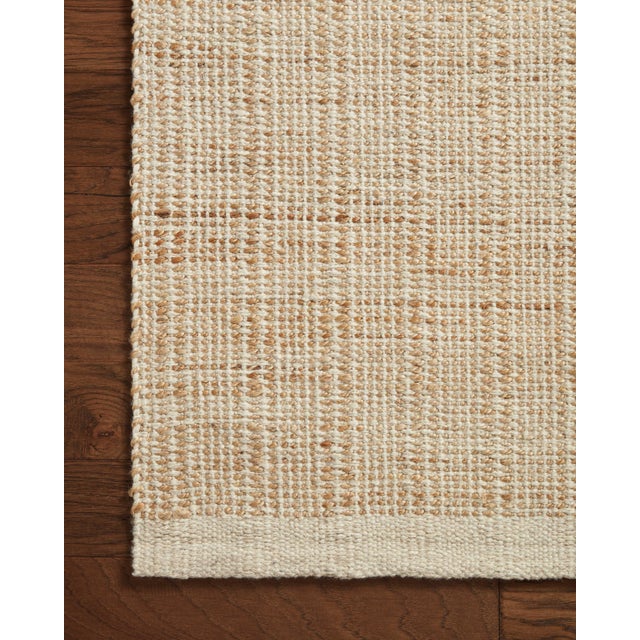 2020s Jean Stoffer x Loloi Cornwall Ivory / Natural 2'-6" x 7'-6" Runner Rug For Sale - Image 5 of 6