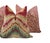 Bundle includes one of each pillow in: Pierre Frey "Budapest" in Carmine and Cowtan & Tout "Ocelot" in Red/Cafe. Both...