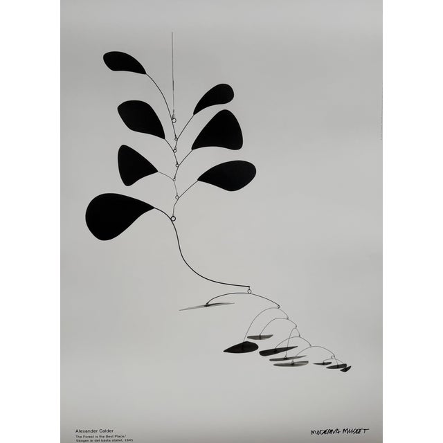 White Alexander Calder (1898-1976), Skogen Är Det Bästa Stället, 1945, Copyright Calder Foundation, New York/Ars, 2015, Printed in Sweden For Sale - Image 8 of 9