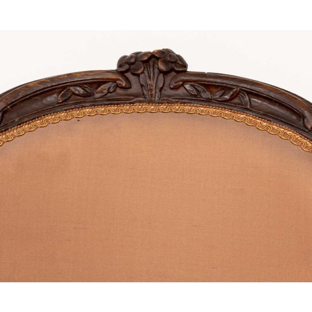 Louis XV Silk Upholstered Child's Bergere For Sale In New York - Image 6 of 11