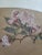 Paper 1980s Set of Two Chinese Fan Shaped Paintings For Sale - Image 7 of 12