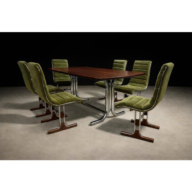 A masterwork of Brazilian modernism, this rare Torm conference dining table by Geraldo de Barros exemplifies the...