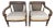 Vintage Pair of Stanley Furniture Company Cane Back Chairs For Sale