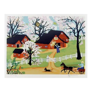 Apple Blossom Time, Kay Ameche Screen Print