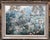 Vintage impressionist landscape garden painting on canvas by listed artist Elizabeth J Horning. The painting depicts a...