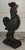 Folk Art Cast Iron Hubley Rooster Door Stop For Sale - Image 3 of 6
