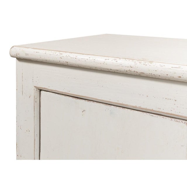 Farmhouse Eight-Door Sideboard, 122" - Whitewashed Reclaimed Pine For Sale - Image 9 of 11