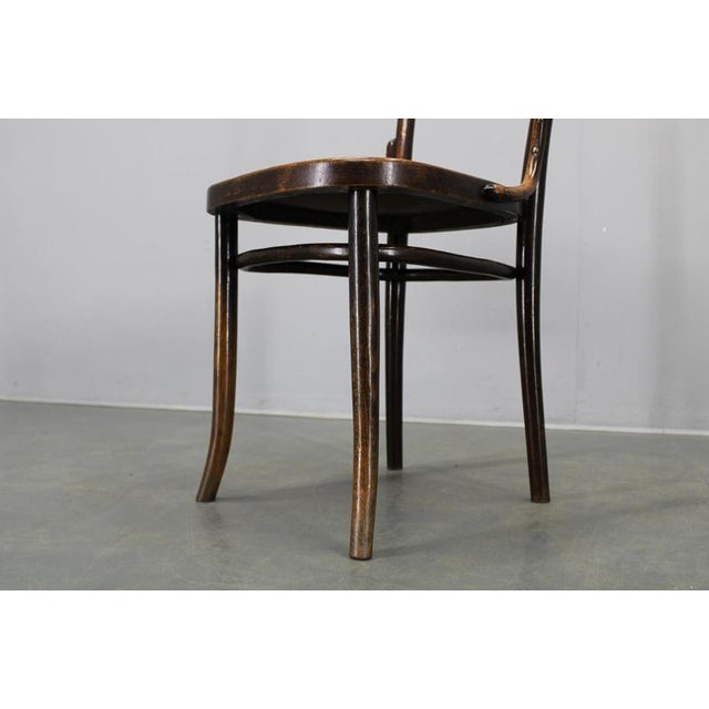 Art Nouveau Bentwood Chairs from Thonet, Czechoslovakia, 1920s, Set of 2 For Sale - Image 13 of 18