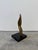 Brazilian Modern Bronze Sculpture on Black Acrylic Base, 1990s For Sale - Image 6 of 11