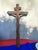 Wooden Cross of Saint Jesus, 1890s For Sale - Image 3 of 12