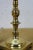 Late 20th Century Vintage Colonial Style Solid Brass Candlesticks Candle Holders- a Pair For Sale - Image 5 of 13