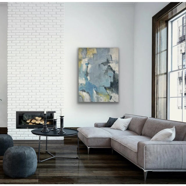 2020s Contemporary Abstract Original Oil Painting For Sale - Image 5 of 12