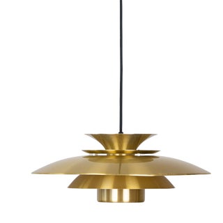 Vintage Danish Roma Pendant Lamp from Junge, 1980s For Sale
