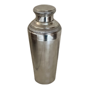 Large French Silverplate Cocktail Shaker, C. 1930's