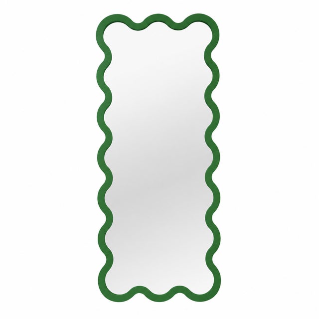 Black Luxery Full Length Sculptural Wavy Hvyli 16 Mirror by Oitoproducts For Sale - Image 16 of 18