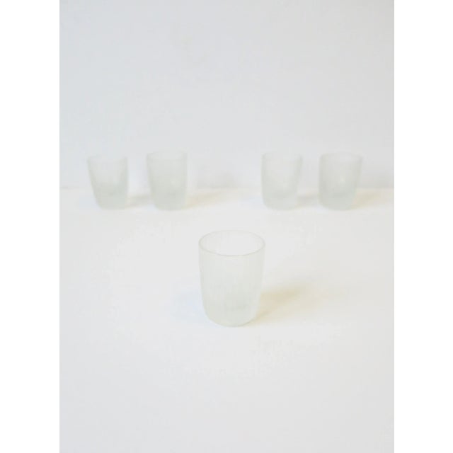 1970s Shot or Aperitif Glasses German 70s Modern Carl Rotter, Set of 5 For Sale - Image 5 of 10