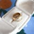 Gold and Diamond Bangle Ring, Size 7.5 For Sale - Image 6 of 6