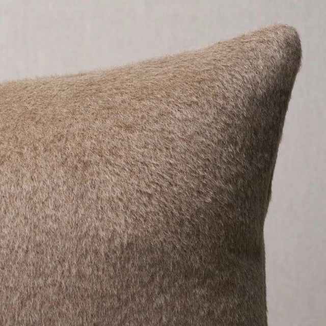 This pillow features Dixon Mohair Weave with a knife edge finish. With a brushed and felted finish, this mohair weave has...
