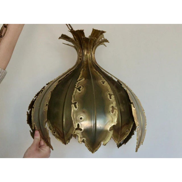 1960s Danish Butalist Pendant by Svend Aage Holm Sørensen, 1960s For Sale - Image 5 of 9