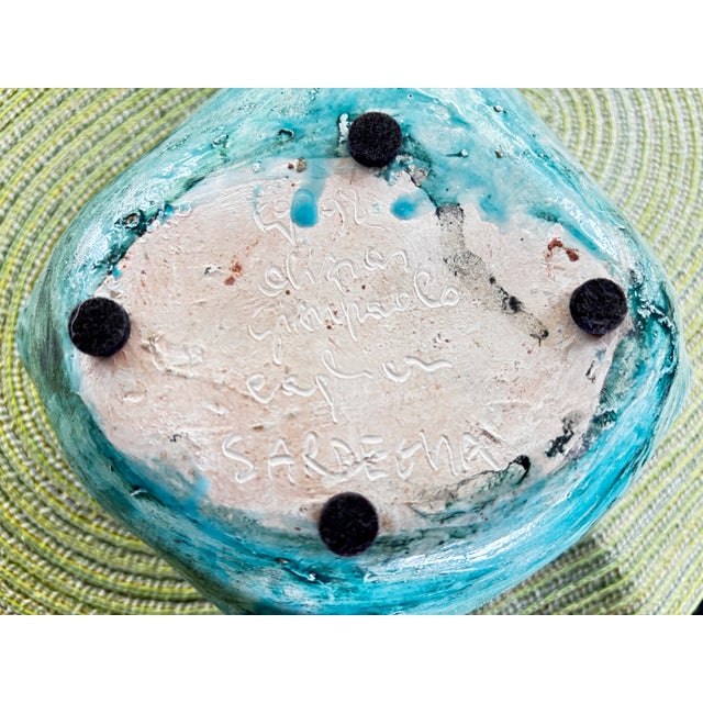 Ceramic by Gianpaolo Mameli, Sardinia, 1960 For Sale - Image 6 of 7