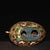 Yellow Gilt Cloisonne Pig Figurine, Hand Wire Inlaid Colorful Floral Motif, Chinoiserie Table Decor For Sale - Image 8 of 9