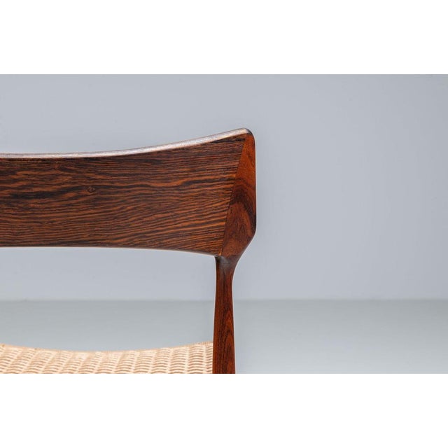 Large Dining Chairs by Christian Linneberg for Christian Linneberg, 1960s, Set of 12 For Sale - Image 11 of 15