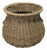 Fireside Log Basket in Wicker For Sale
