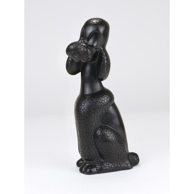 Poodle Figurine attributed to Leopold Anzengruber, Austria, 1950s For Sale - Image 12 of 18