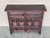 Baroque 20th Century Narrow Catalan Spanish Baroque Dark Walnut Credenza or Buffet For Sale - Image 3 of 10