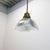 1960s Holophane Clear Glass Vintage Industrial Pendant Light For Sale - Image 14 of 17