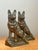 Vintage Bronze Dog Bookends - A Pair For Sale - Image 11 of 16
