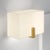 Simply Designed Bedside Or Public Space Wall Light With Fabric Shade Supported By Detailed Metal Bracket. The Shade Top Is...