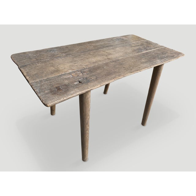 2010s Andrianna Shamaris Wabi Sabi Console or Side Table For Sale - Image 5 of 6