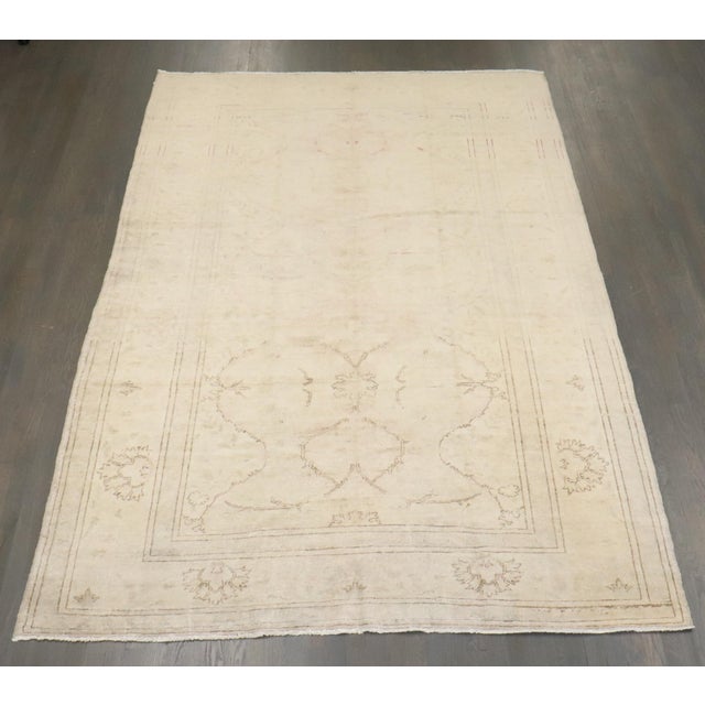 Early 20th Century Zabihi Collection Turkish Mercerized Cotton Rug - 6'7" x 9'11" For Sale - Image 4 of 12