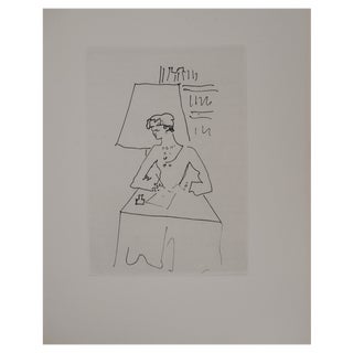 Jean Cocteau, The Ball of Count d'Orgel, The Letter, Original Engraving For Sale