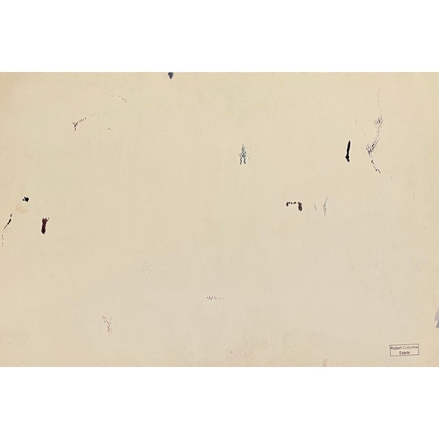 Mid-Century Modern 1950s Robert Colborne New York City Abstract Painting For Sale - Image 3 of 4