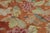 Rug & Kilim Antique Chinese Art Deco Rug in Rust With Bold Floral Design - Rug & Kilim For Sale - Image 4 of 7