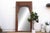 Wood 116" Tall Moorish Arch Carved Palace Floor Mirror For Sale - Image 7 of 7