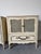 Vintage Grosfeld House French Provincial Louis XV Style Cane & Lacquered Nightstands – Pair For Sale - Image 4 of 12
